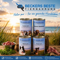 Beckers Beste Tiernahrung 12 x 800g Nassfutter Set