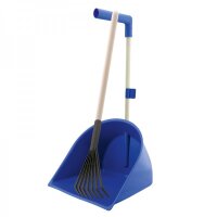 Mistboy XL mit Rechen und Holzstiel farblich sortiert