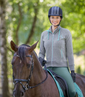 Sweatjacke Barcelona mit Stehkragen
