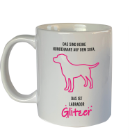 Tasse mit Motiv: Das sind keine Hundehaare