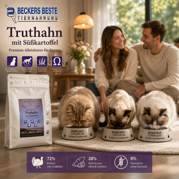 Beckers Beste Truthahn & Süßkartoffel 400 g