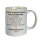 Tasse mit Motiv: wenn ich die Wohnung verlasse