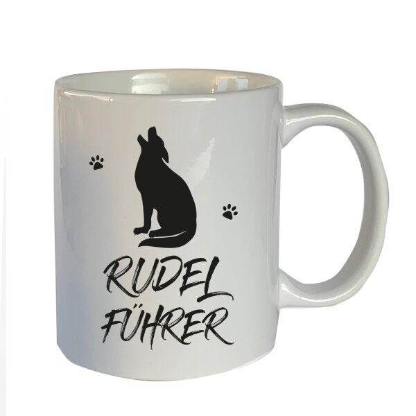 Tasse mit Motiv: Rudelführer