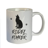 Tasse mit Motiv: Rudelführer
