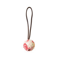 Vollgummiball mit Leder Schlaufe