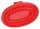 Gummistriegel oval
