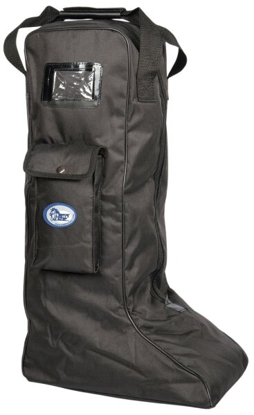 Stiefeltasche, schwarz