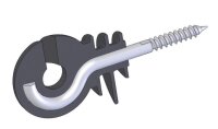 Ringisolator m. durchg. Stütze