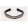 Stirnband crystal wave, silber