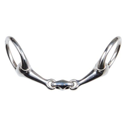 Olivenkopftrense Doppelt gebrochenens Pony 12mm