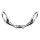 Olivenkopftrense Doppelt gebrochenens Pony 12mm