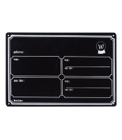 Boxenschild, Metall