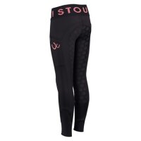 Reithose Equitights STOUT! Coral Full Grip