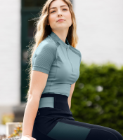 Funktions-Zip-Shirt Nancy