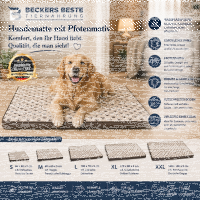 Beckers Beste Hundematte mit Pfotenmotiv