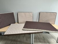 Beckers Beste Hundematte mit Pfotenmotiv dbraun/beige Pfoten-5 cm-80x55