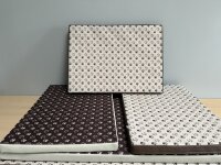 Beckers Beste Hundematte mit Pfotenmotiv dbraun/beige Pfoten-5 cm-80x55