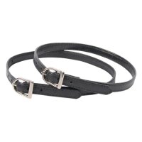 Sporenriemen Soft Leder schwarz