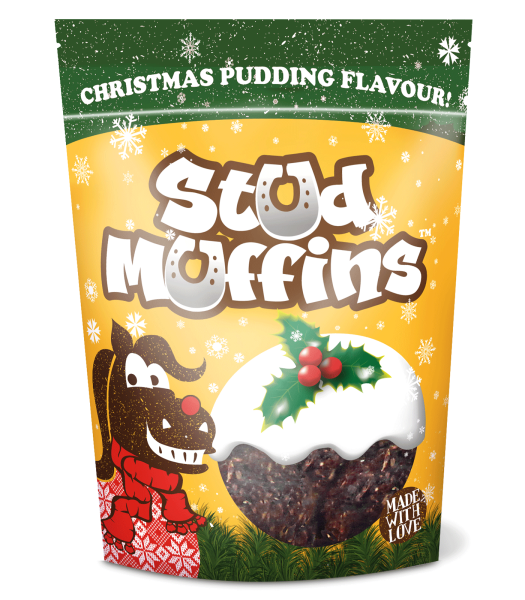Stud Muffins Geschmacksrichtung Christmas Pudding, 15 Stk.