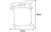 Spielzeug Roneu Kuscheltuch & Kaninchen Braun