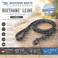 Biothane Leine, 16mm, 2,4-2,7mm mit Schlaufe