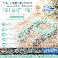 Biothane Leine, 19mm, 2,4-2,7mm mit Schlaufe